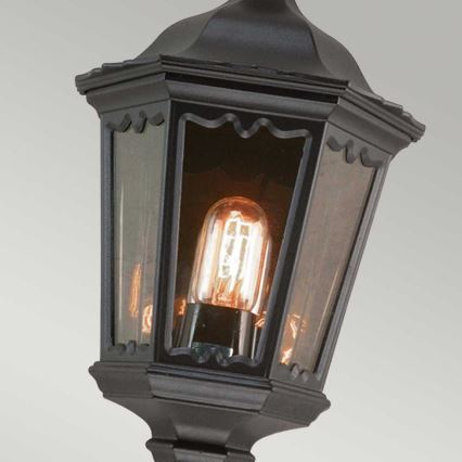 Elstead - Venkovní nástěnné svítidlo MEDSTEAD 1xE27/60W/230V IP44 černá